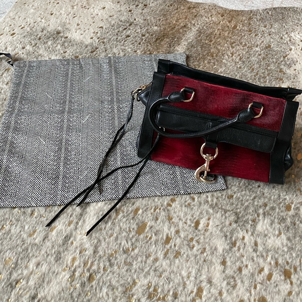 Rebecca Minkoff haircalf satchel